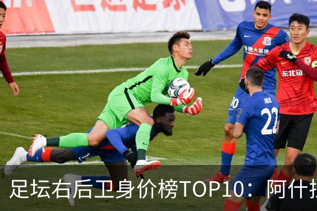足坛右后卫身价榜TOP10：阿什拉夫领跑，英格兰3人上榜